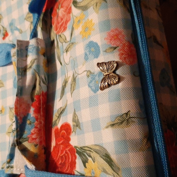 🤑3.2qt Baker with Tote Sweet Rose by Pioneer Woman - Picture 2 of 5